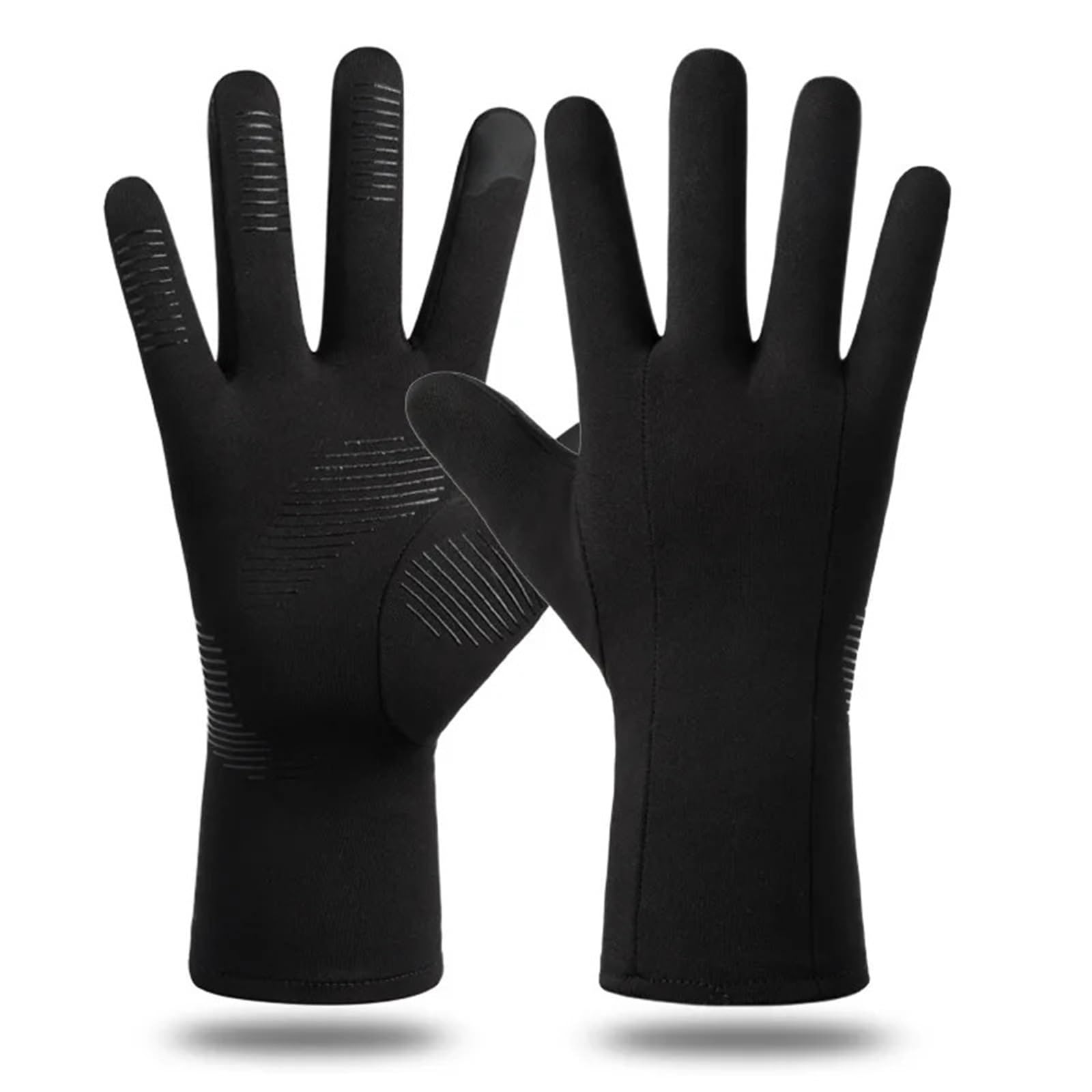 Zgxnyi Men's Black Ski Glove Sports Gloves Warm Winter Touchscreen All Finger Windproof Waterproof Climbing Riding Gloves For And Wo Snow Gloves(M)