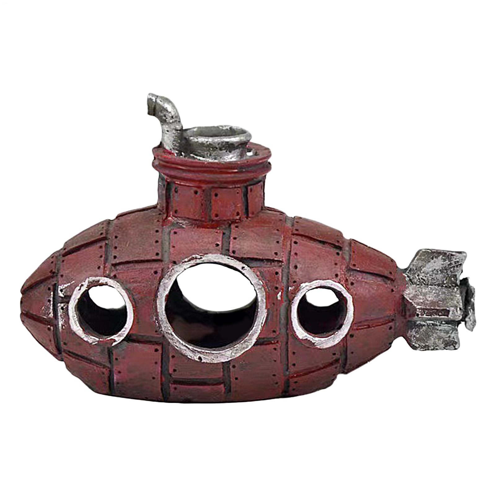 Fish Tank Decorations Resin Shipwreck Shrimp Shelter Cave