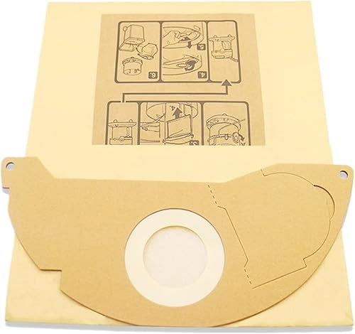 Paper Dust Bags ，Compatible For Karcher， WD2 MV2 WD2200…