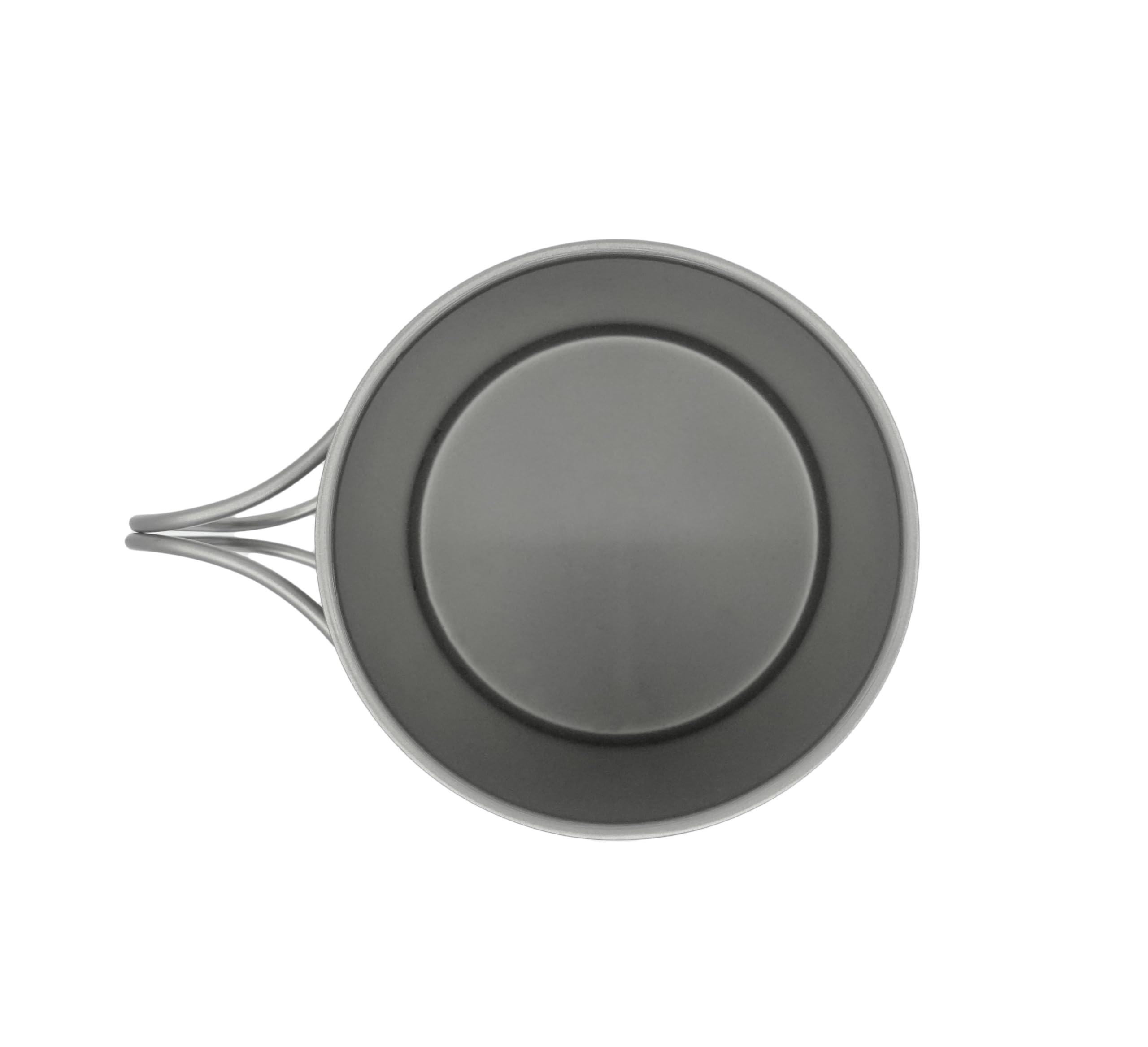 Kuvik Doppelwandige Titan-Tasse, 450 ml, ultraleichte und kompakte Tasse für Rucksackreisen, Camping und den täglichen Gebrauch