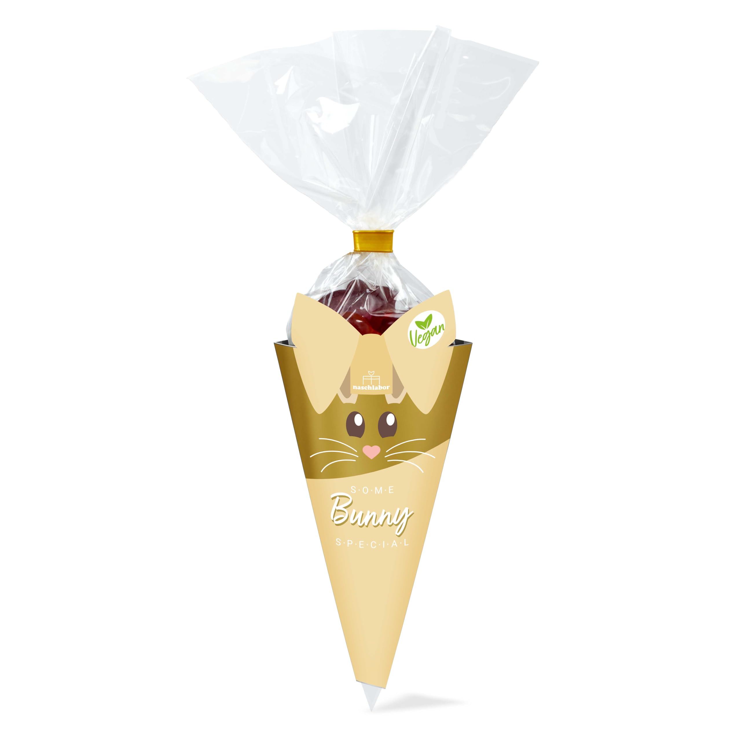 Some Bunny Special 125g Vegan | Ostergeschenk | Vegane Fruchtgummi | Geschenk zu Ostern | Ohne Gelatine | Osterhase | Vegane Gummibärchen Geschenk | Fröhliche Osterüberraschung