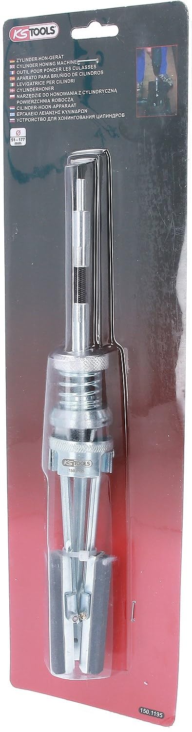 KS Tools 150.1195 Levigatrice p.cilindri,Ø51-177mm