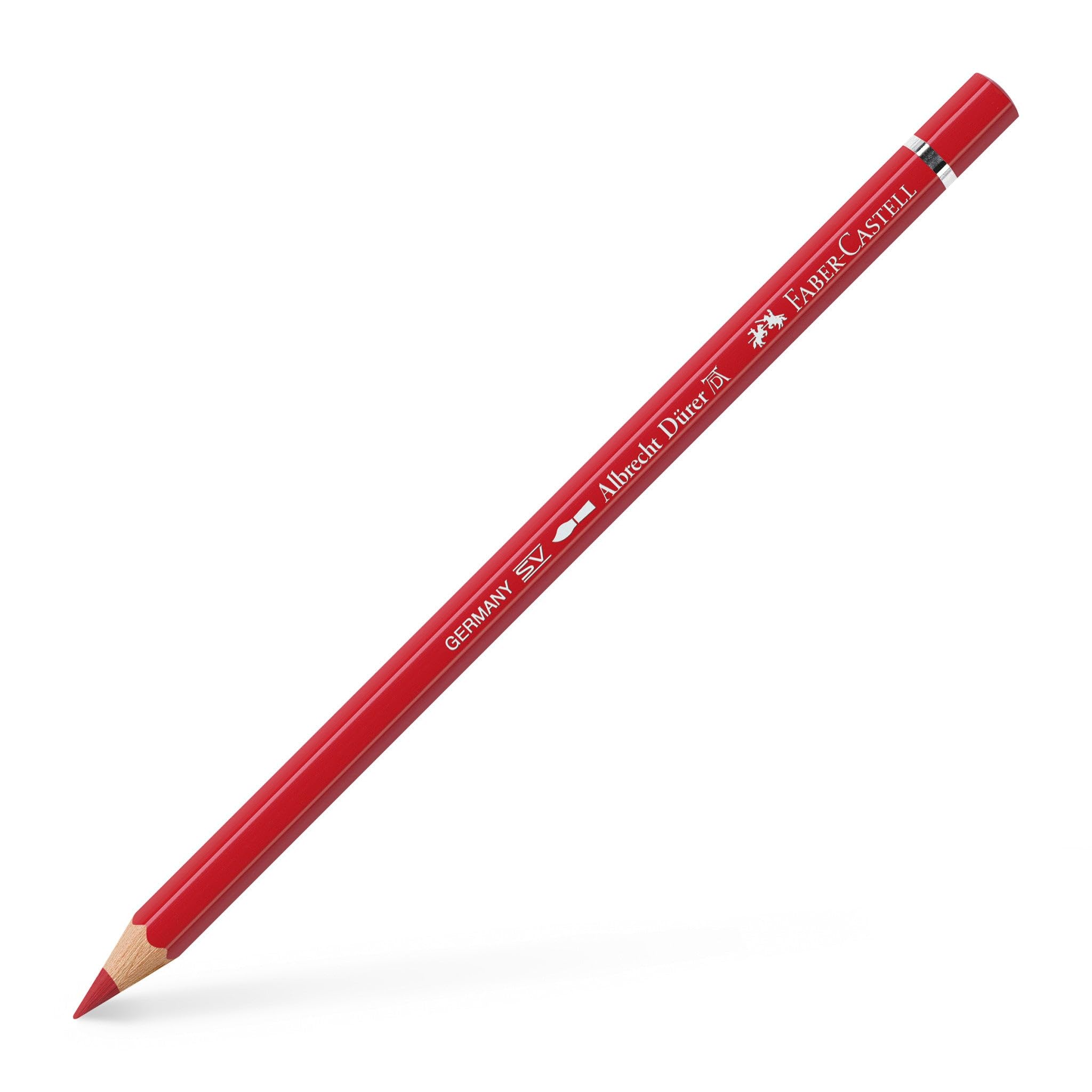 Faber-Castell Art & Graphic Albrecht Dürer Watercolour Pencil, 223, Deep Red, for Craft, Drawing, Sketching, Home, School, University, Colouring