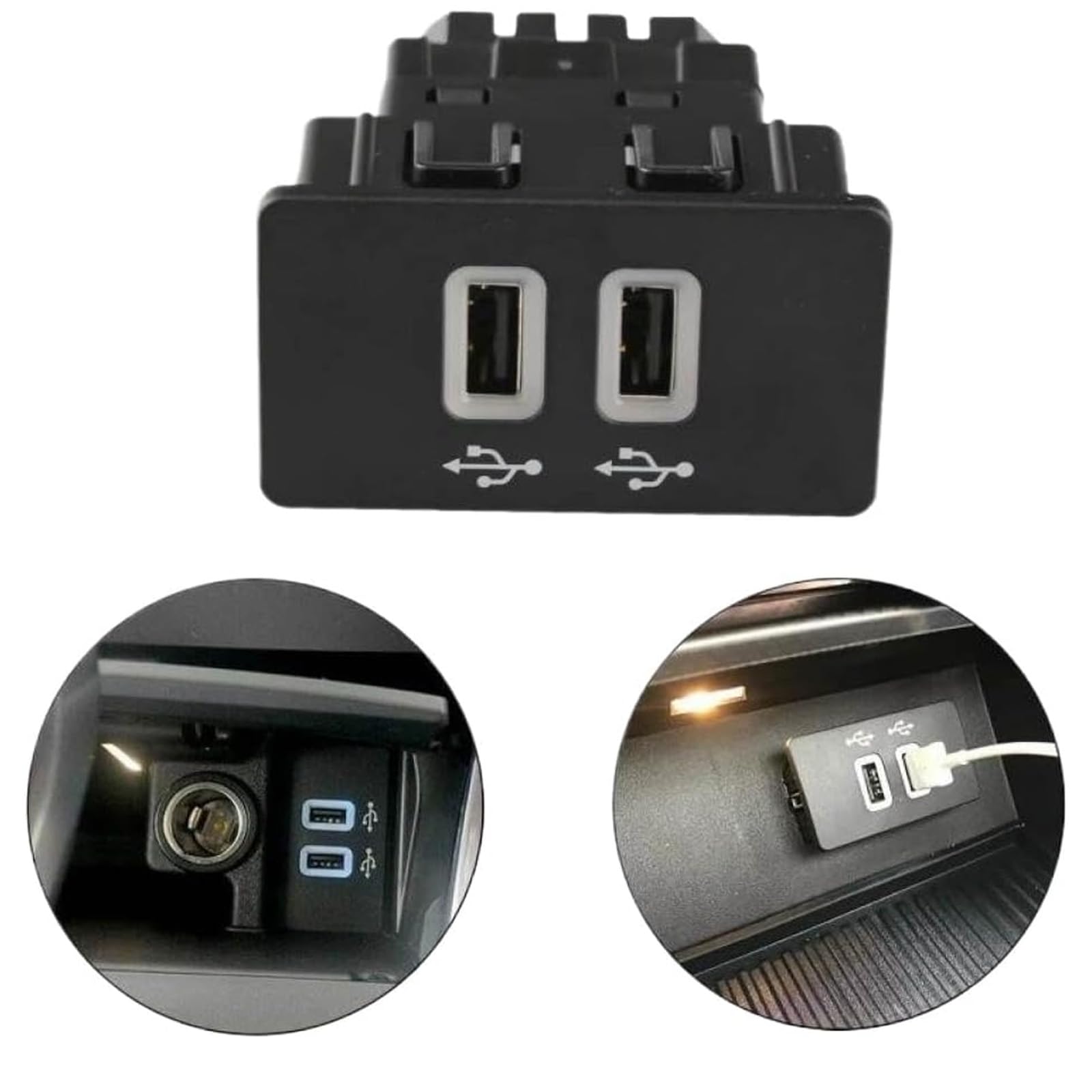 Akcesoria samochodowe Moduł interfejsów USB HC3Z-19A387-E HC3Z-19A387-B Łatwa instalacja Moduł interfejsów USB