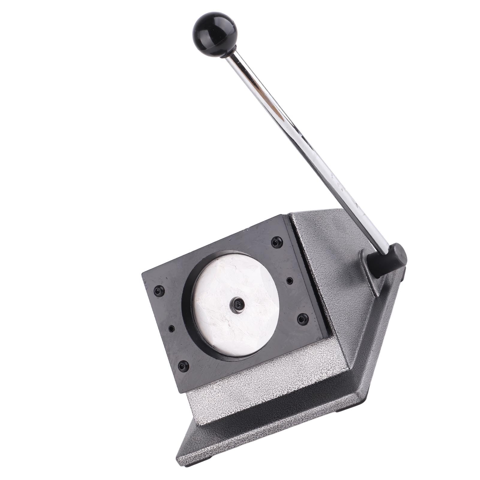 Taglierina di Precisione in Acciaio Inossidabile per Creazione di Badge Rotondi per Carte in Carta e PVC, Ideale per il Fai da Te (Umiltà)