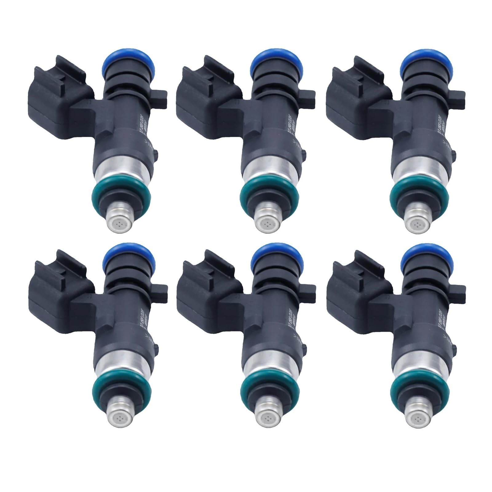 laiyonggr 6pcs Fuel Injectors Valve Compatible for Chrysler 300C 2.7L 3.5L 4.0L/Sebring/Pacifica/Dodge/Charger/Journey/Nitro Accessories 04591986AA