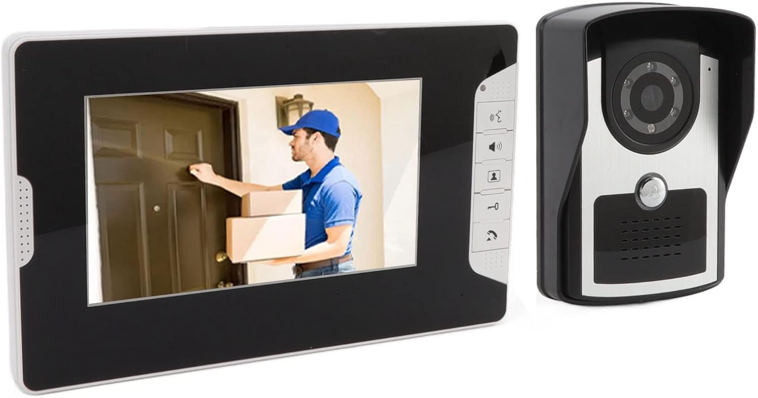 Wireless Video System, Smart Infrared HD 9.5x5.9in Video Door
