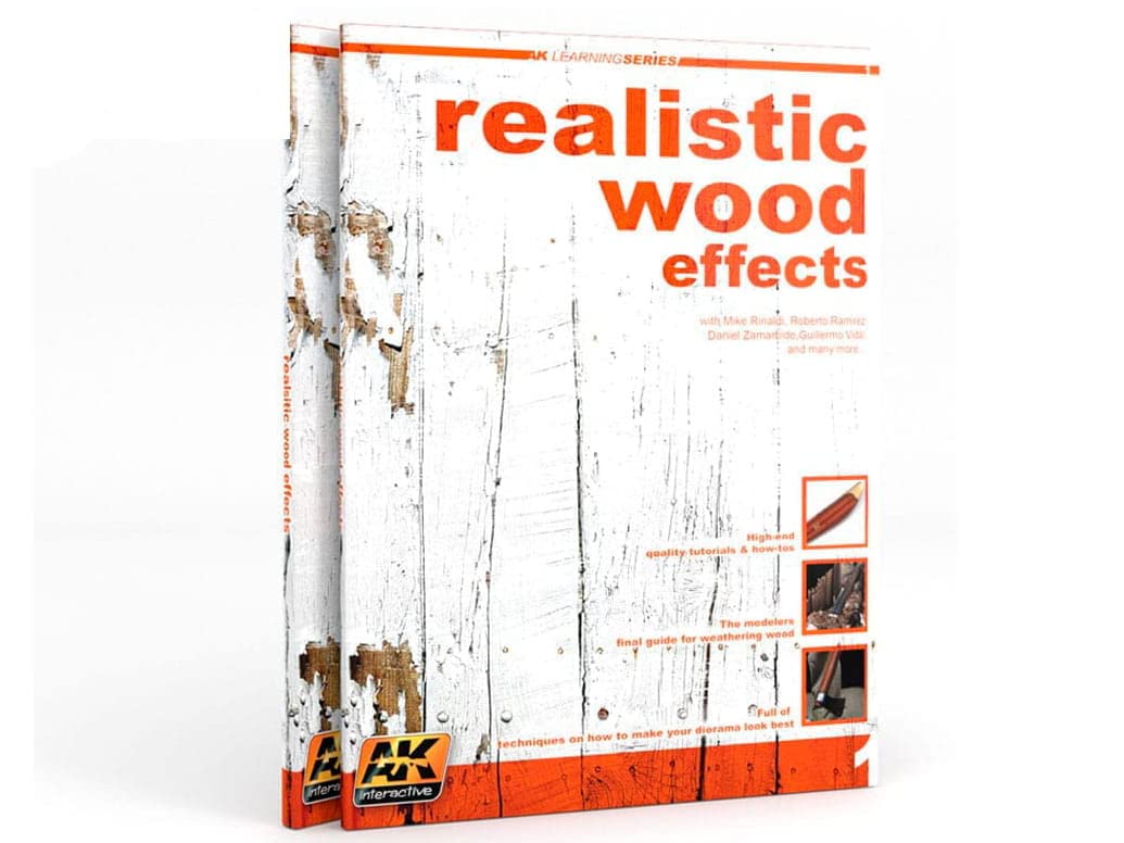 Ak Interactive Ak Learning 01 Realistic Wood Effects (84 Pages) (English) (Ak259)