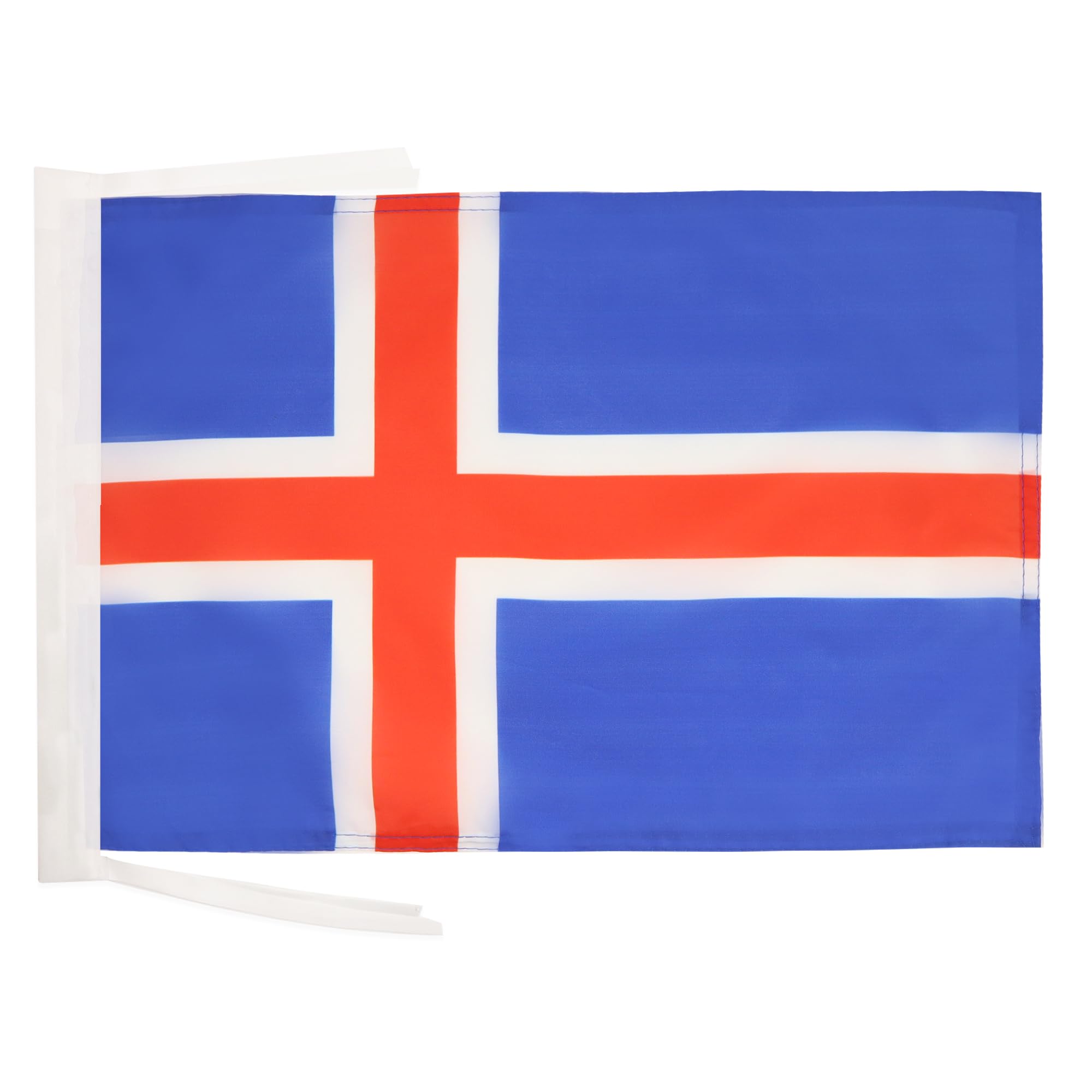 Bandiera Finlandia 45x30 Cm AZ FLAG – Piccola Bandiera Finlandese Con Cordicelle, Poliestere 100D Per Interni/Esterni