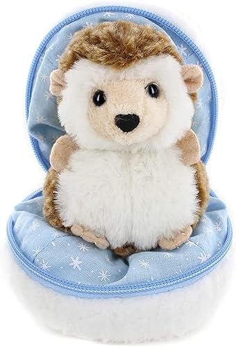 Snowball - Peluche sorpresa con cremallera Juguete de peluche lindo y suave de 6 pulgadas Perfecto para amigos y familiares de todas las edades,