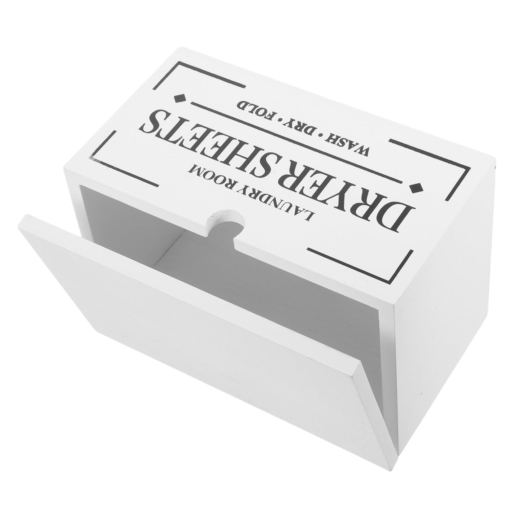 Boîte de rangement chic pour feuilles de séchage Zerodeko