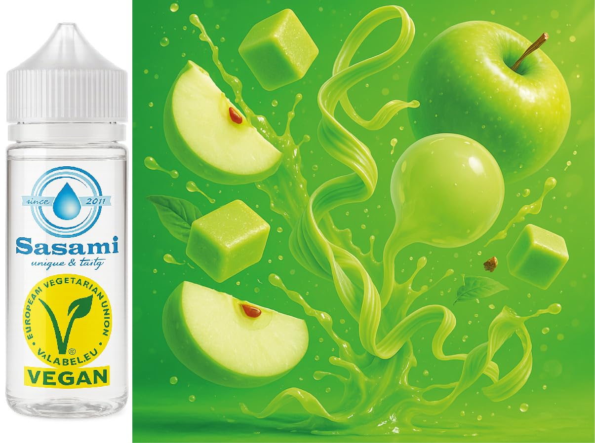 Kaugummi - Huba Apfel Aroma Konzentrat - Vegan - Sasami - 100ml