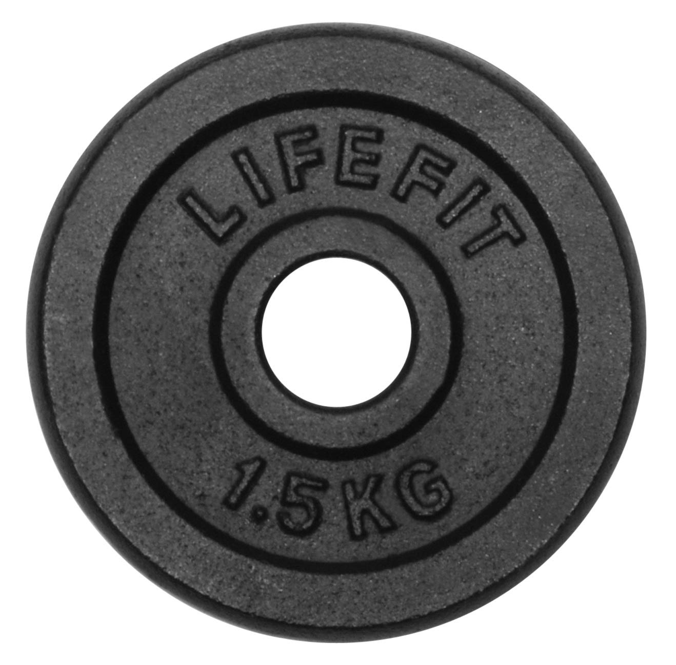 Sport Team Unisex's Sportteam Lifefit Metal Disc, Weight-1.5 Kg, for Bar Diameter-30 Mm, Multicolor, One Size