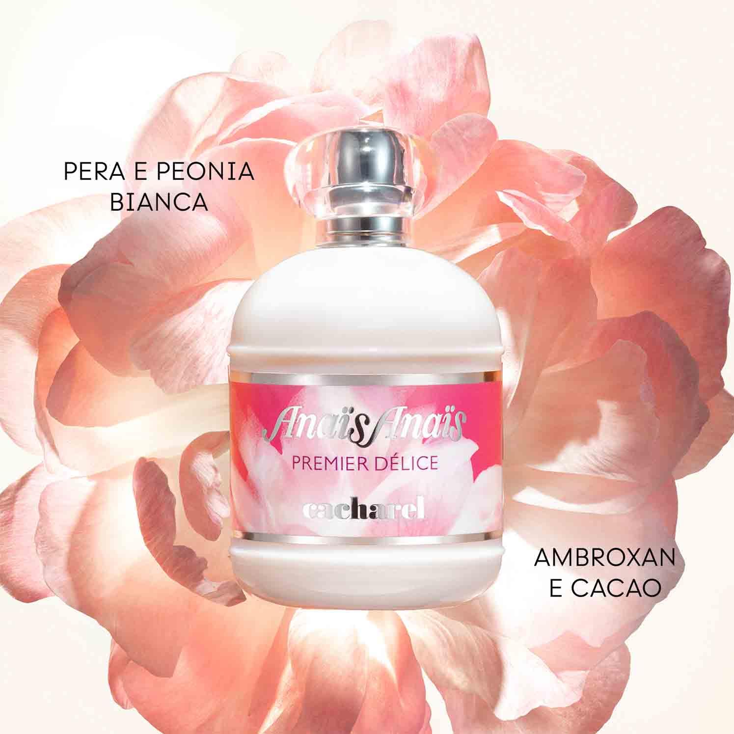 Cacharel Anaïs Anaïs Premier Délice EDT, profumo donna fresco, 50ml