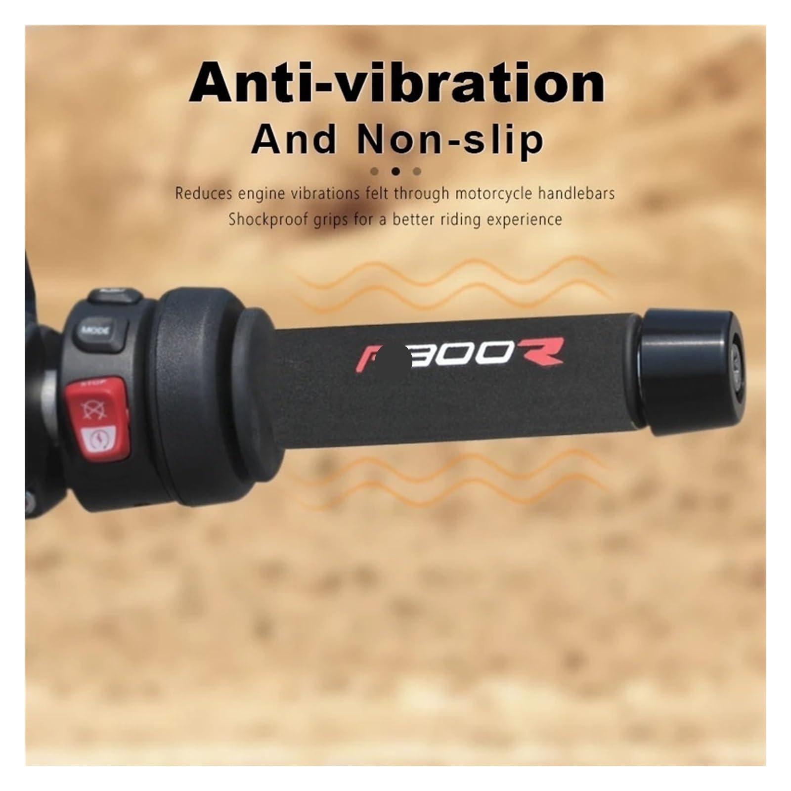 Empuñaduras Manillar Esponja De Empuñaduras De Motocicleta para F900R F 900 R F900 F 900R 2020-2024 2023 Accesorios Manillar Antivibración Agarre De Barra