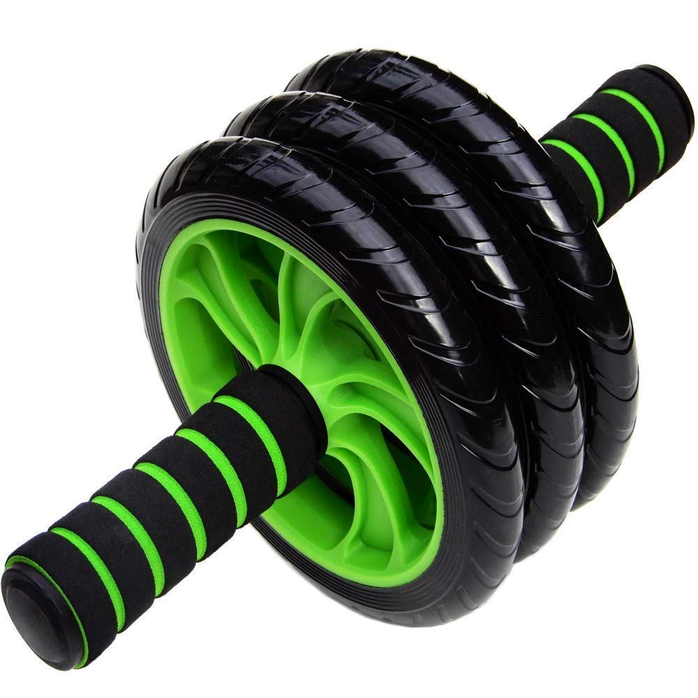 Ab Roller 3 Wheel Abs Carver for Abdominal & Stomach Exercise Training with Mat-image-47