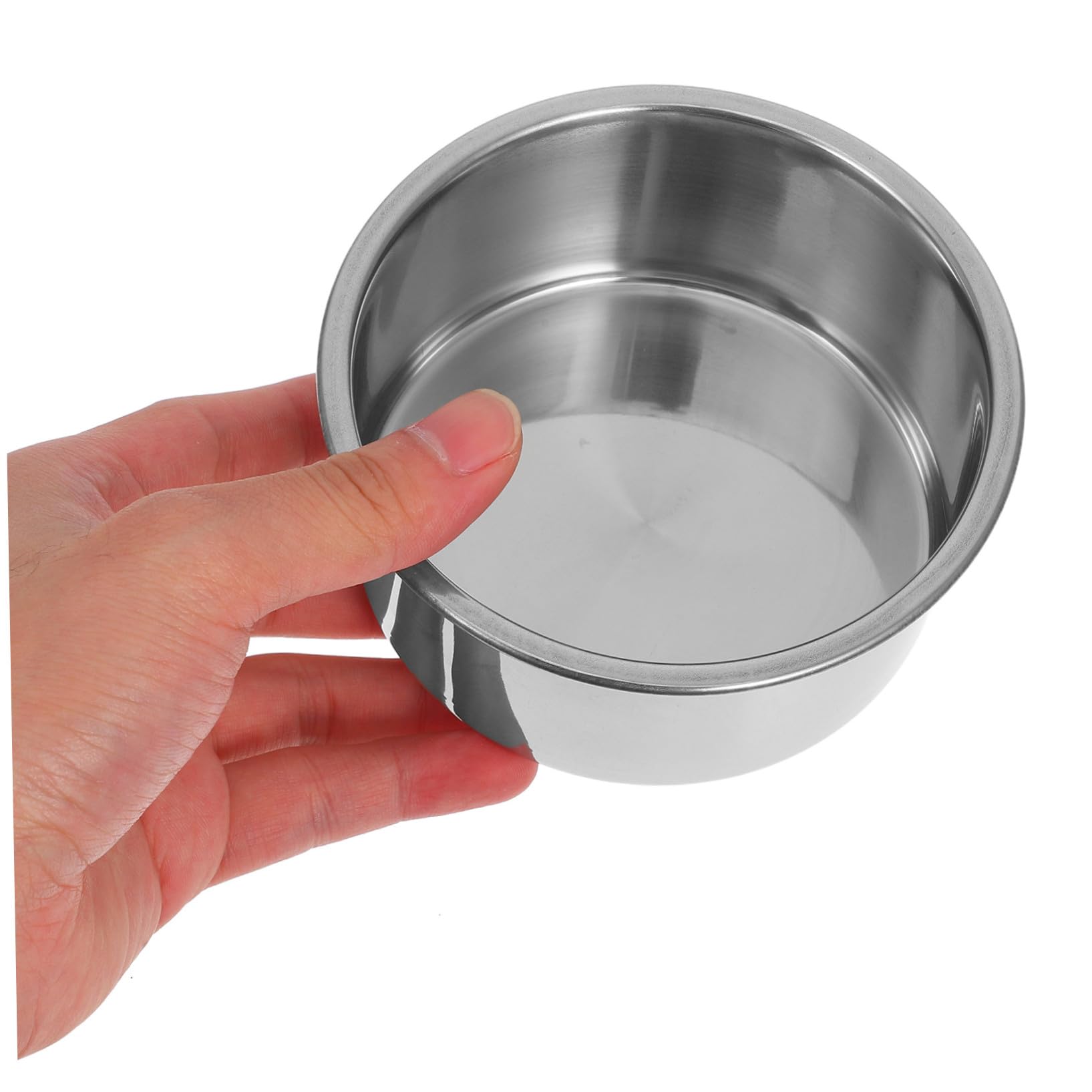 Molde para Pastel Pequeño Redondo de Acero Inoxidable 4 Pulgadas 3piezas