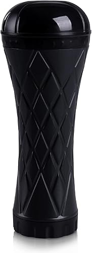 Miniatura 4 de Masturbador masculino juguetes sexuales para hombres, doble culo a boca texturizado y túnel acanalado, hecho de ultra suave (TPE), sensación de piel