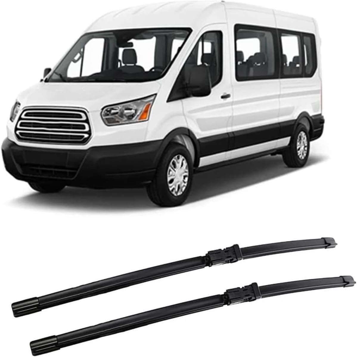 Car Front Wiper Blade for Transit L2H2 2014-2019 30"+20" Front Window Windscreen Wipers Blades Car Replacement Blades Wipers Parts