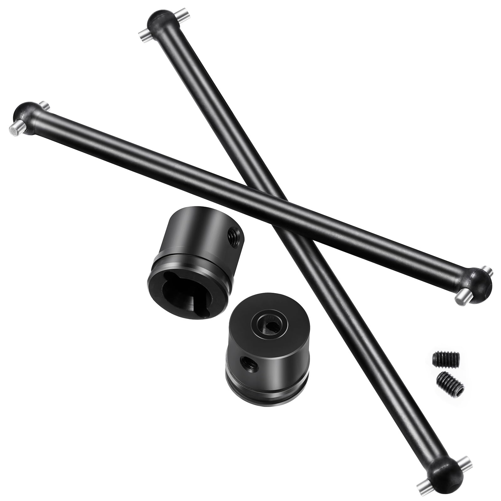 RCLIONS Steel Center CVD Drive Shaft Dogbone Joint for 1/8th ARRMA KRATON 6S V4 V5 BLX 4WD Speed Monster RC Truck Car Upgrade Parts