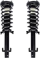 Vista 1436 de Detroit Axle - Kit de suspensión delantera de 10 piezas para Chevy Aveo Aveo5 Pontiac G3 Wave 2 Ready Struts Assembly 2 Enlaces de barra