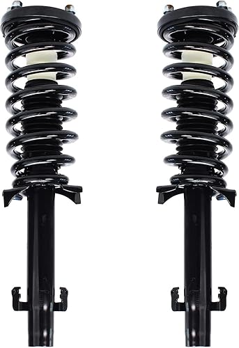 Miniatura 1436 de Detroit Axle - Kit de suspensión delantera de 10 piezas para Chevy Aveo Aveo5 Pontiac G3 Wave 2 Ready Struts Assembly 2 Enlaces de barra