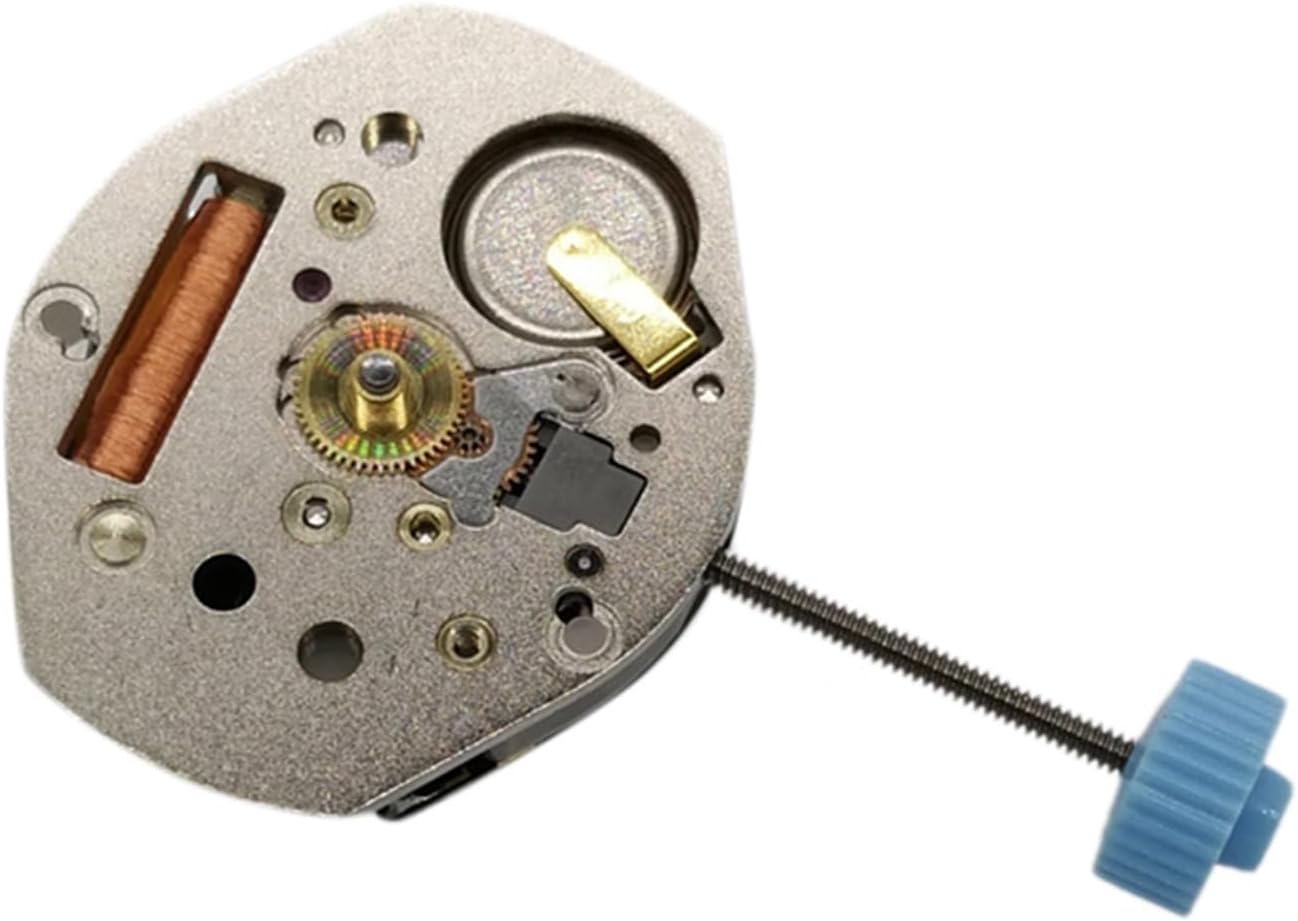 SolGloWatch Replacement Movement Repair Accessory Spare Part With Stem Compatible With RONDA 762