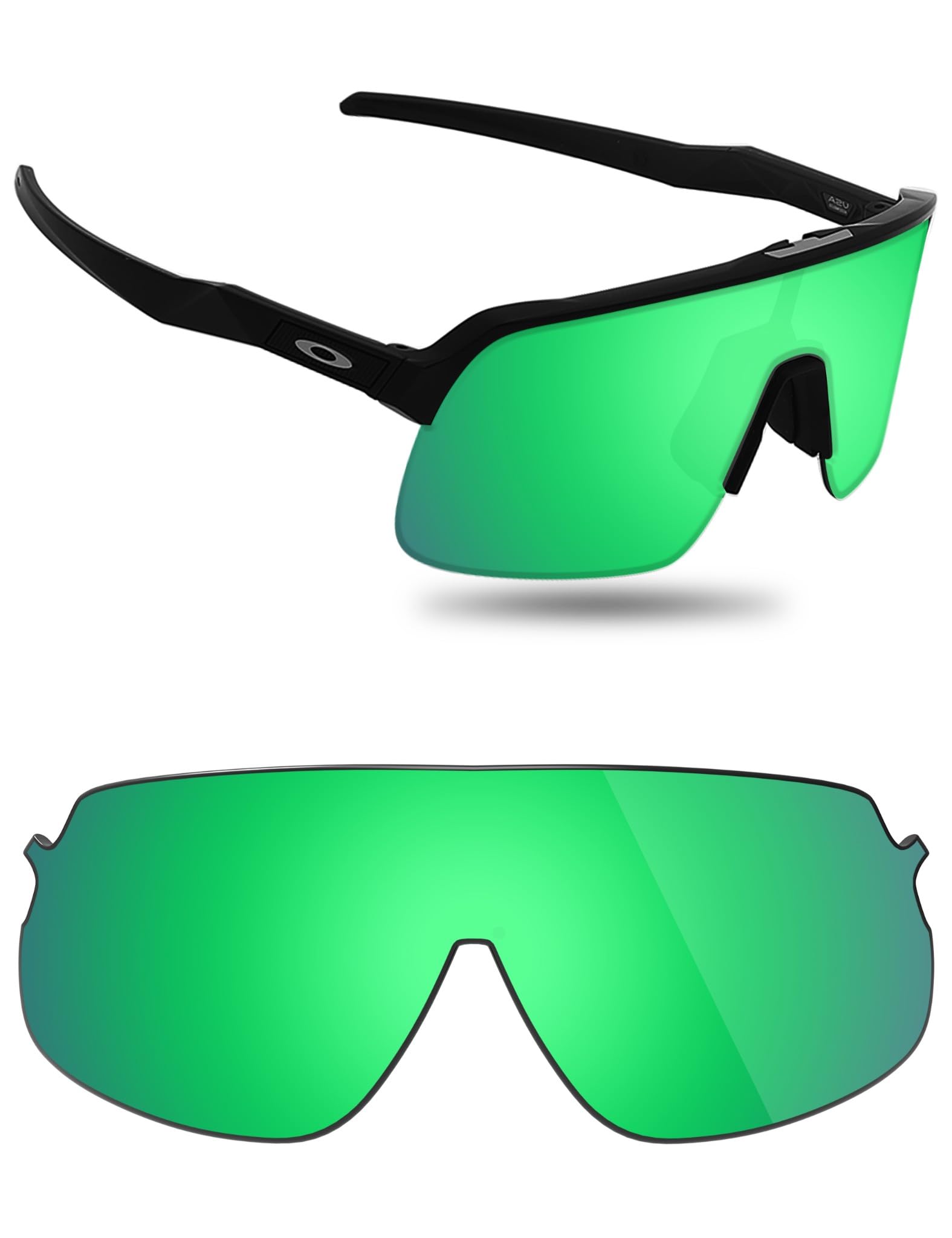 Fiskr Polarized Lens Replacement Compatible with Oakley Sutro Lite OO9463 Frame Sunglass, Impact Resistant &amp; Perfect Fit