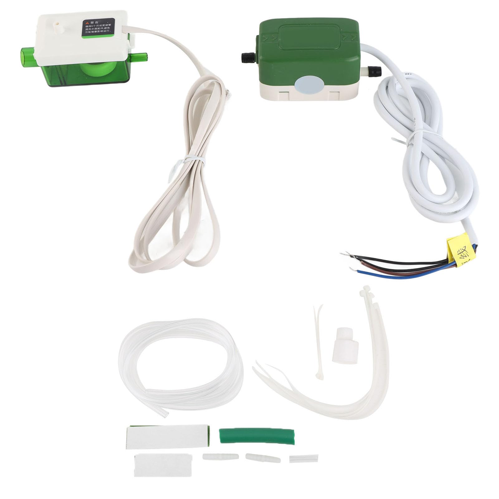 Akozon Bomba de Drenaje de Acondicionamiento Ultrasilenciosa PC-40B, Bombas Autocebantes Automáticas de 10m para Máquina de Conductos de Techo, HVAC de CA