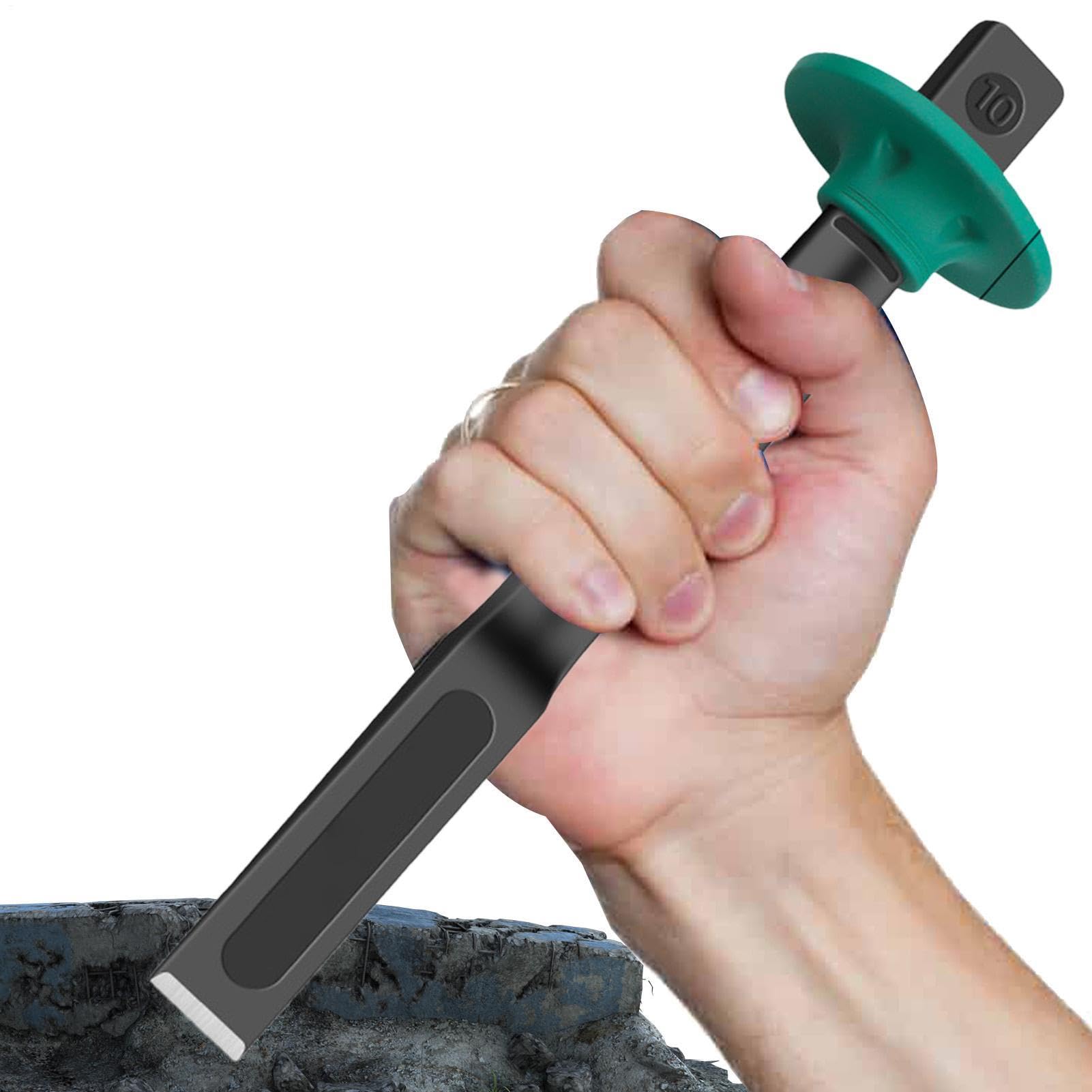 Cincel de hormigón, cincel de mampostería resistente Herramienta de escultura Cincel | Cincel de albañil plano preciso, herramienta profesional de cincel de madera, cincel de hormigón resistente para el animal