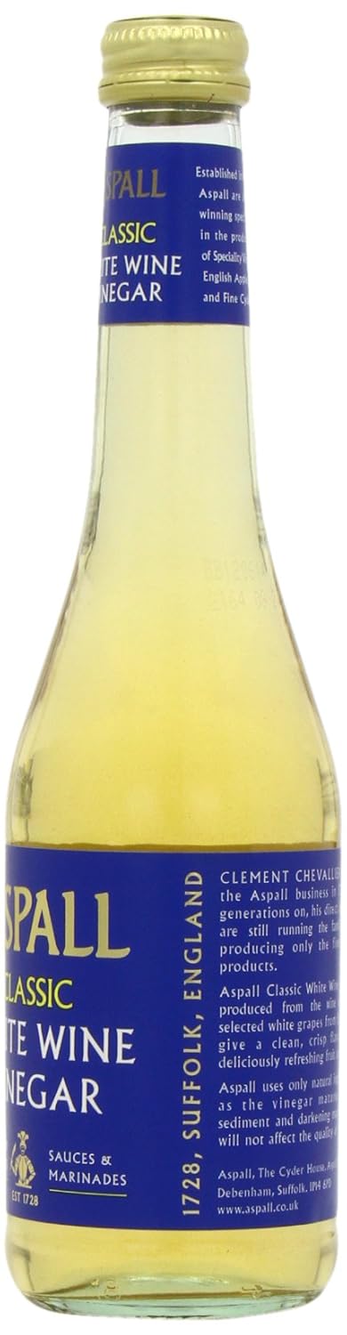 Aspall White Wine Vinegar 350 ml (Pack of 6)