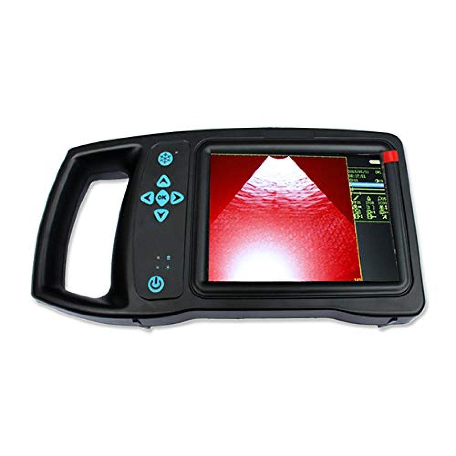 Scanner Portatile ad ultrasuoni, Tester di Gravidanza Veterinario ad ultrasuoni B, Dispositivo diagnostico a Colori con scansione a Ventola Meccanica da 3,5 MHz, utilizzato per l'ispezione d