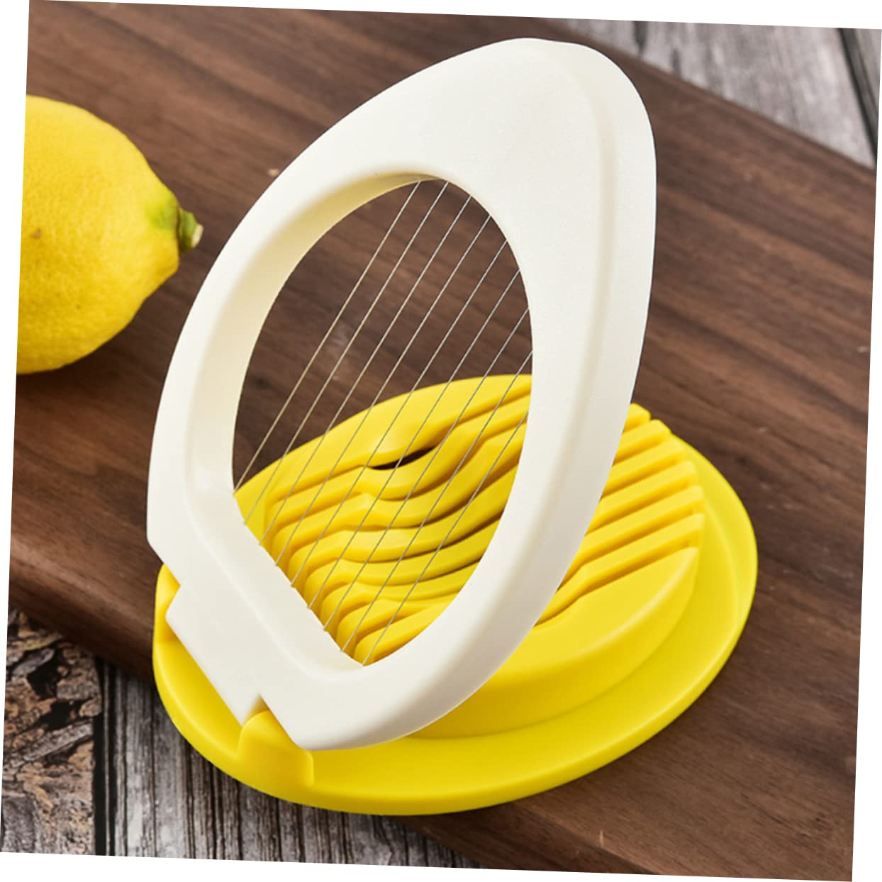 KICHOUSE Style Egg Slicer Easy Clean Design Perfect for Cheese Eggs and Mushrooms Kitchen Cooking Supply