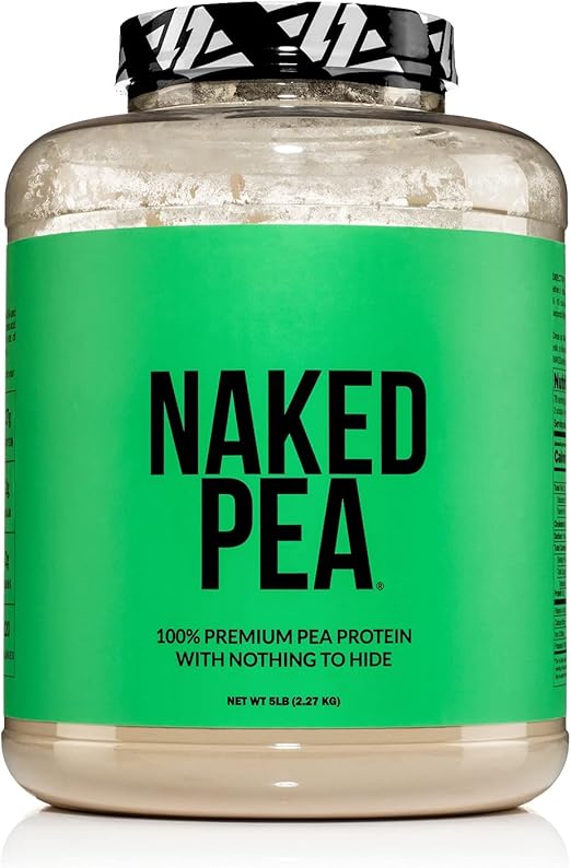 NAKED nutrition 5LB 100 Pea Protein Powder from North