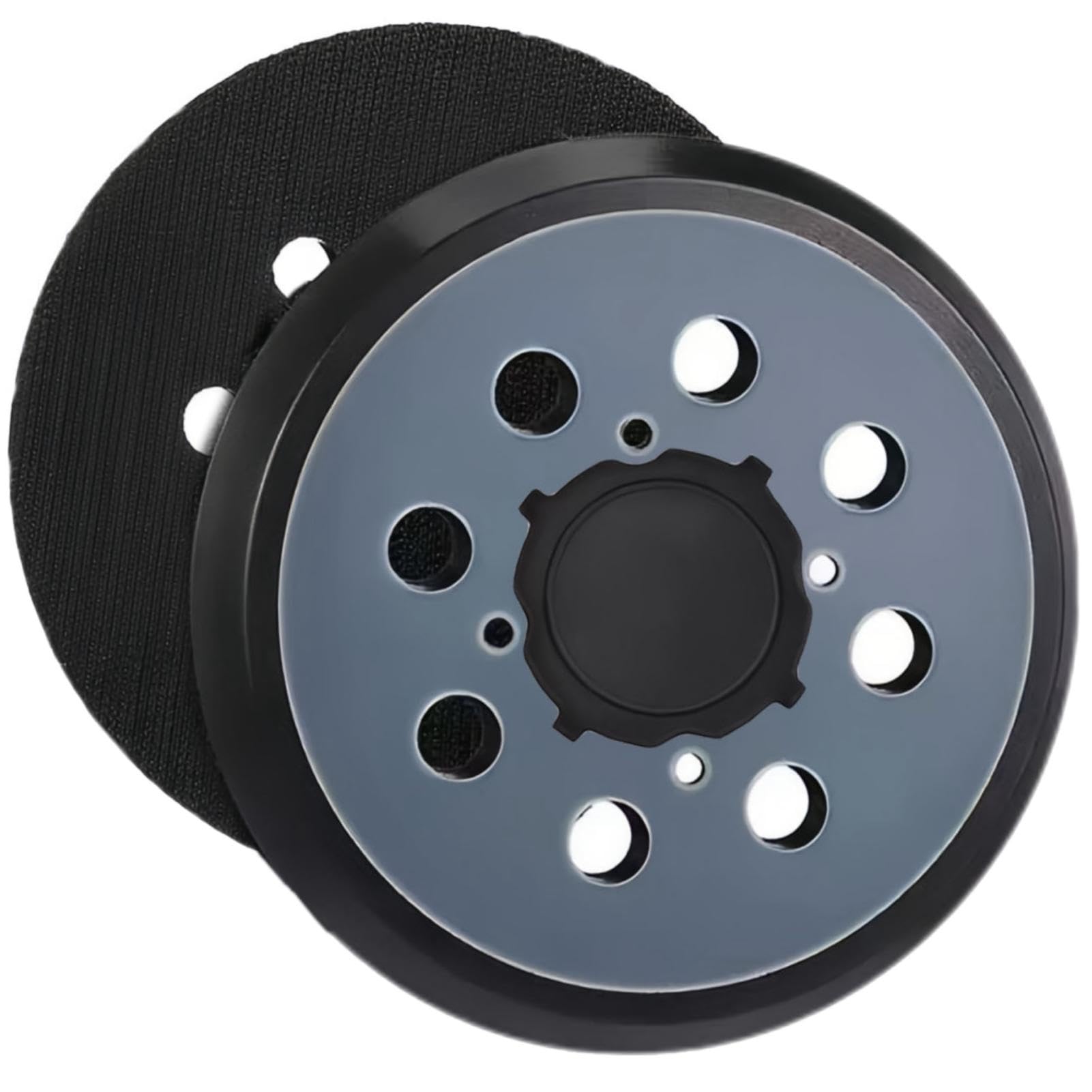 2Pcs 5 Inch 8 Hole Sander Pad for Dewalt DWE6421 6421K DWE6423 DWE64233 6423K N329079 DCW210B, Hook and Loop Replacement Polishing Buffing Orbital Sander Discs Round Backing Pad