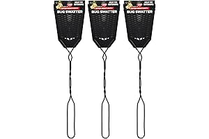 Sergeant Swat Bug Swatter 3-Pack: Heavy-Duty Wire Fly Swatter