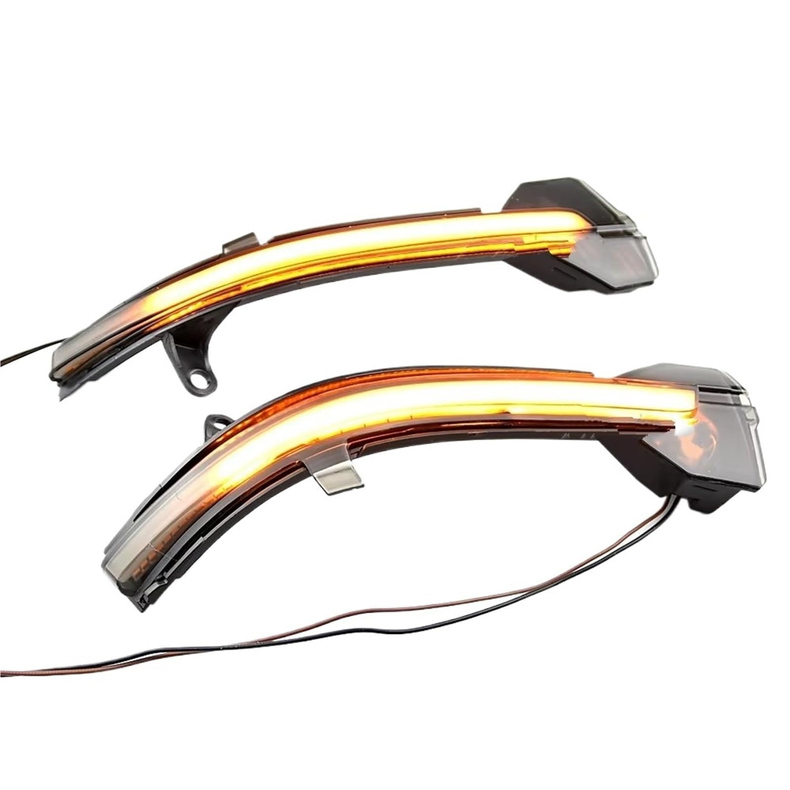 Auto Rückspiegel Blinker,für BMW 5 6 7 Series F10 F11 F07 F06 F12 F13 F01 F02,Auto Blinker Licht Seite Spiegel Blinker Links Rechts Zubehör,B-Yellow