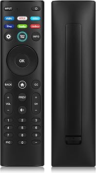 Universal XRT140 VIZIO Remote for VIZIO Smart TV Remote Replacement Fit for All VIZIO TV D, E, M, P, V, PX Series Smart TVs