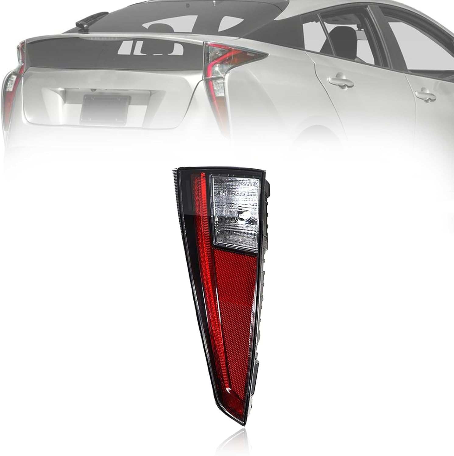 Tail Light for Toyota Prius 2016 2017 Right Low Side 81581-47021 81591-47021 without Bulb
