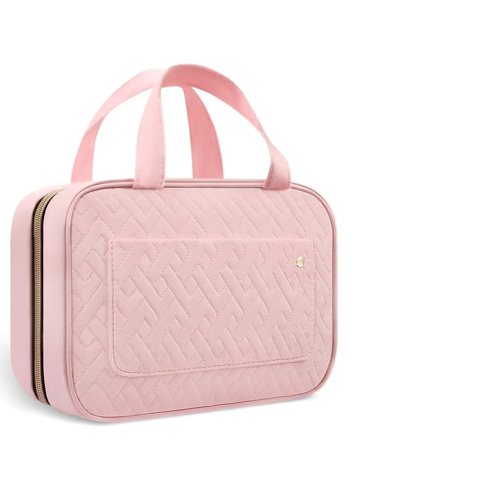 Neceser Bolsa de Maquillaje Plegable for Mujer, Organizador de Viaje, Neceser Colgante, Bolsa de cosméticos Impermeable, Bolsa de Belleza for Maquillaje, Almacenamiento for baño for Hombre(Black)
