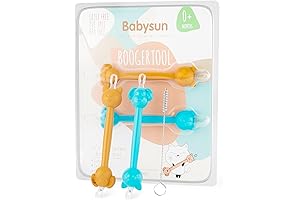 3-in-1 Baby Nose Cleaner & Earwax Remover: Safe & Effective for Newborns