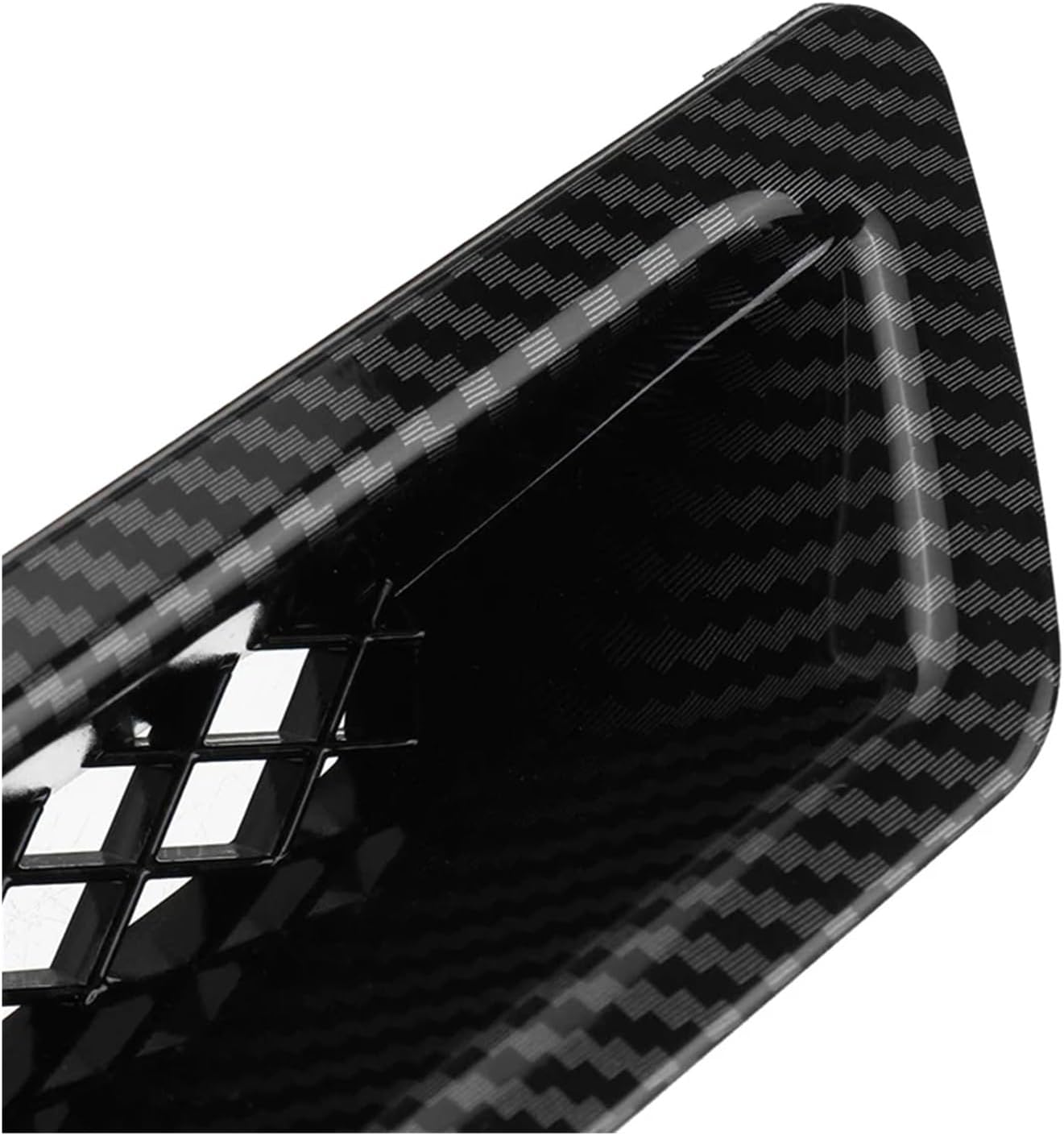 Carbon Fiber Universal Car Front Bumper Hood Vent Air Out Decoration Compatible With Honda And Civic Compatible With BMW E90 E80 E82 F30