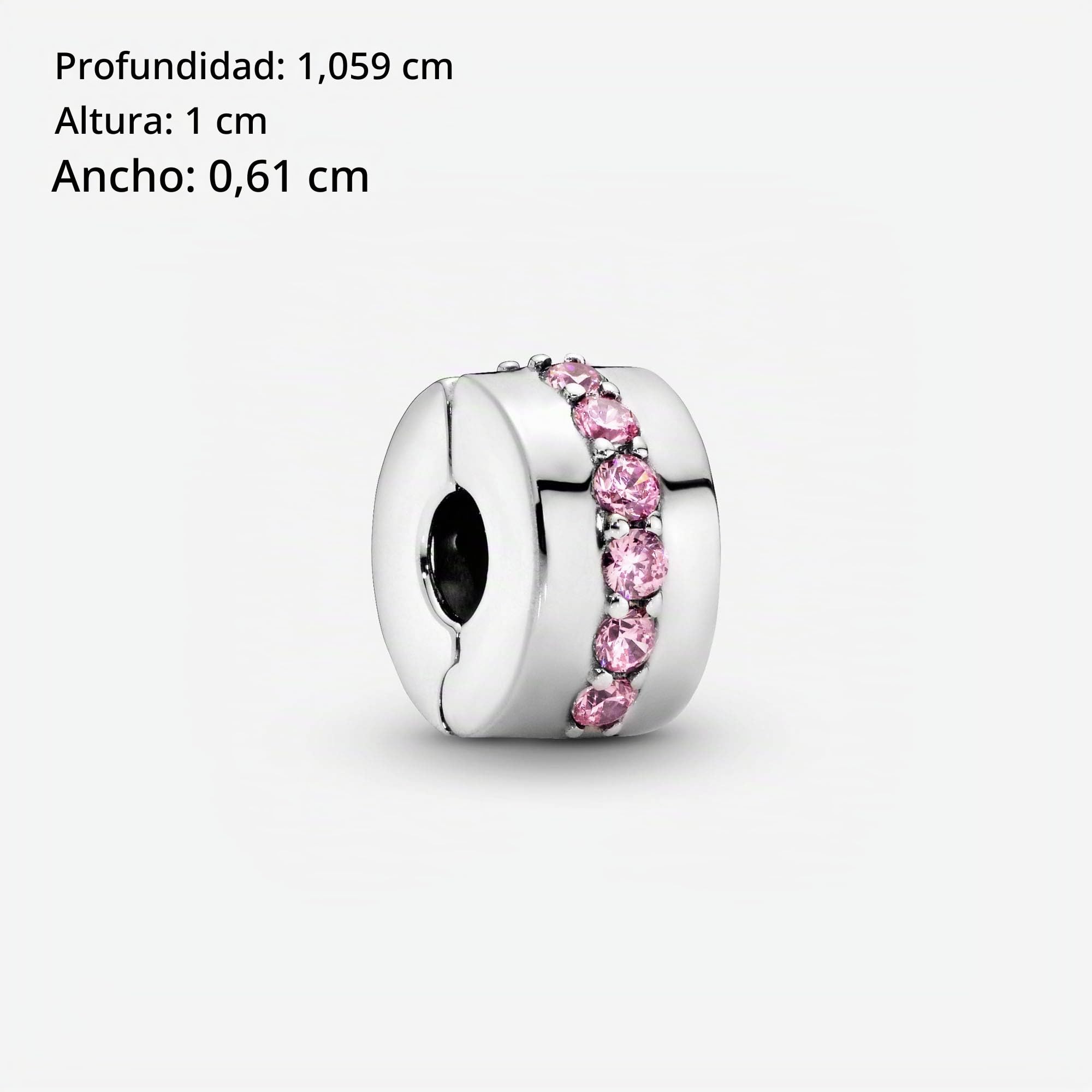 Pandora Colours Sparking Row Clip Charm