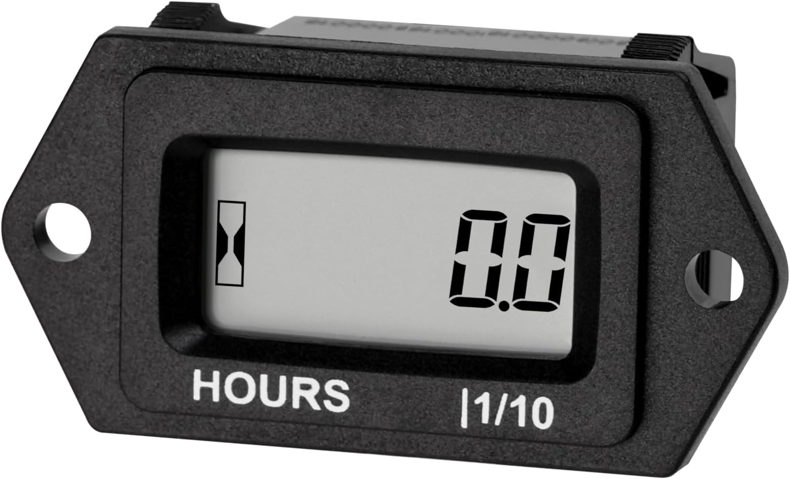 Runleader Digital Hours Counter,AC/DC 5V to 277V for Garden Tractor Generator Scooter Club Car Forklift Leaf Trimmer etc.