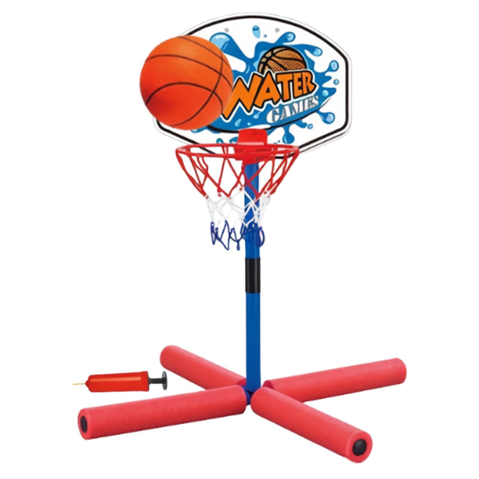 Canasta de baloncesto flotante interactiva y portátil para suelo y piscina 8