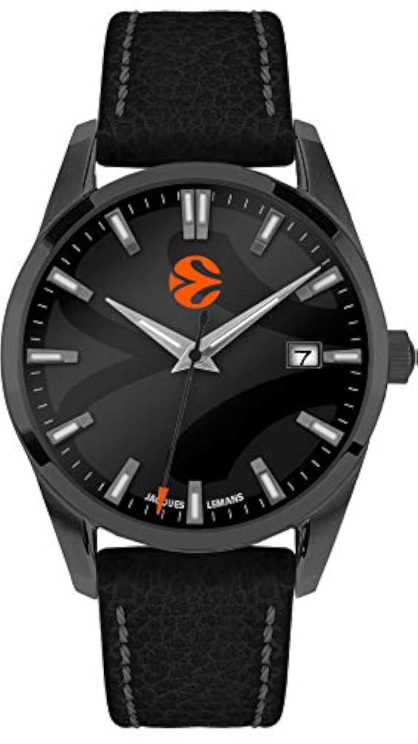 Jacques Lemans Orologio - black blue/argentato