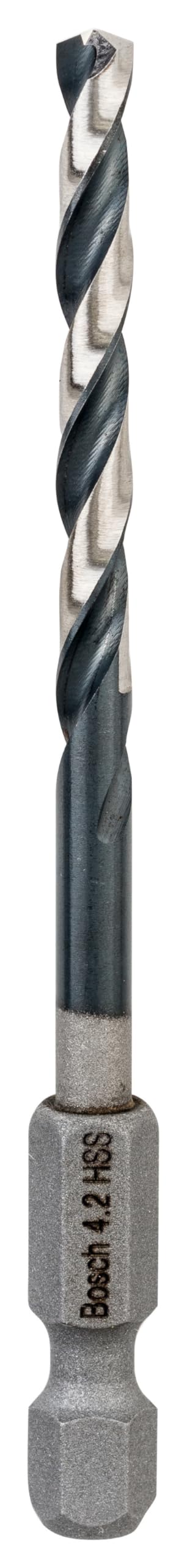 Bosch 1X Pro Metal Hss-G Impact Twist Drill Bit (For Non-Ferrous Metals, Steel, Ø 4,20 Mm, Professional Accessory Impact Drill/Driver, Drill Drivers)