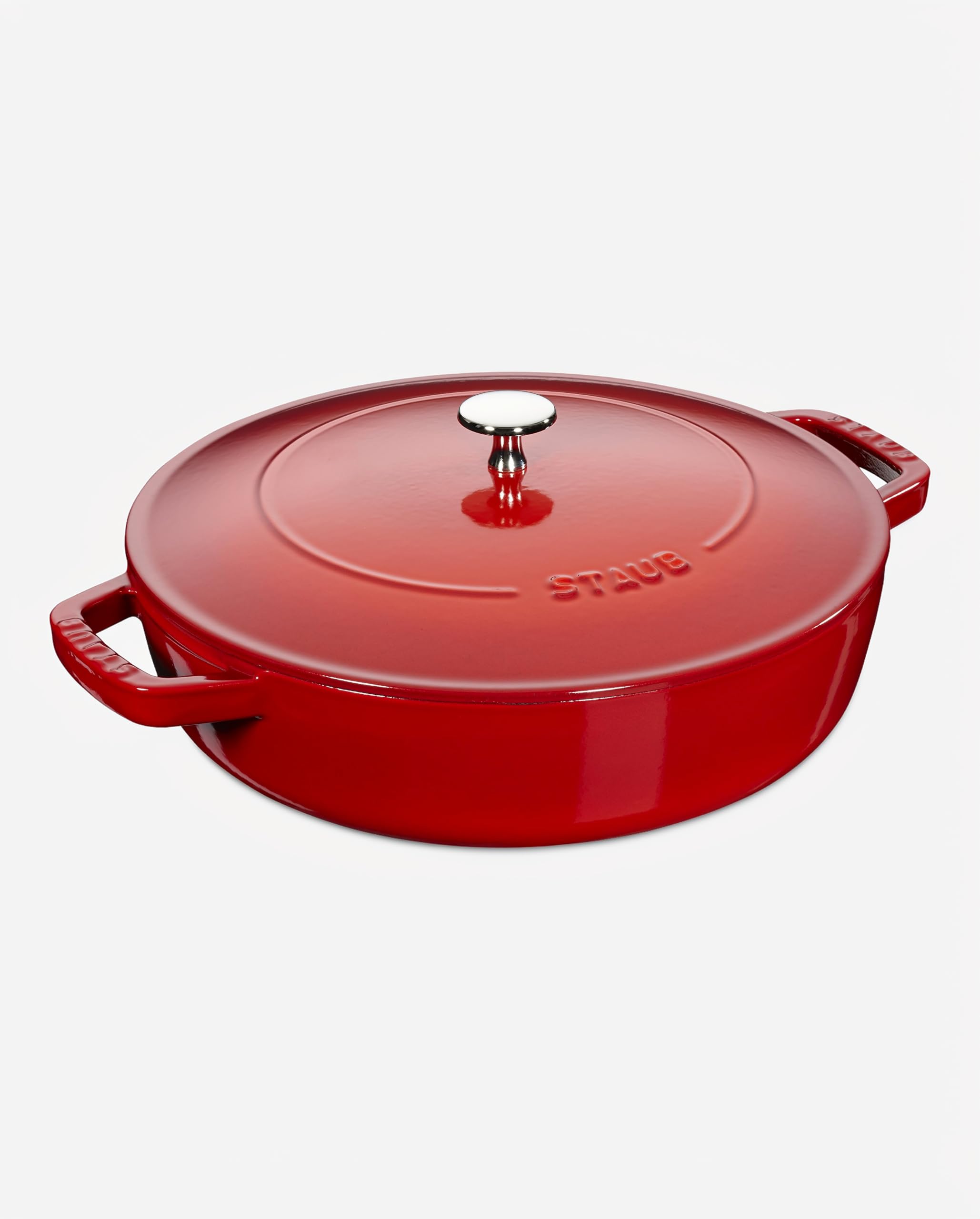 Amazon.co.jp: staub ストウブ ブレイザー ソテーパン 24cm チェリー