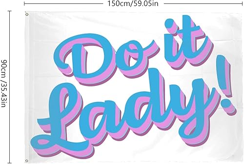 Miniatura 2 de Banderas de humor Do It Lady Chit para el aula