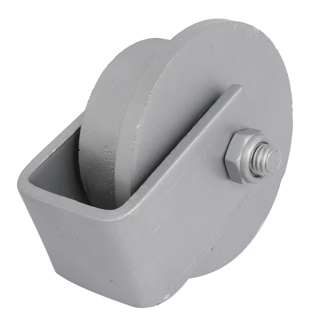 Aexit 100mm Dia Wheel 304 Stainless Steel T-shaped Single Side Bearing Fixed Pulley (543c4990859e7ced58d8a4d971ced2e6)